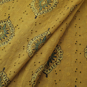 Hakoba natural dyed cotton hand fabric 35 - handcrafted