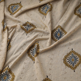 Hakoba natural dyed cotton hand fabric 36 - handcrafted