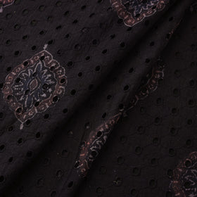 Hakoba natural dyed cotton hand fabric 37 - handcrafted