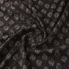 Hakoba natural dyed cotton hand fabric 42 - handcrafted