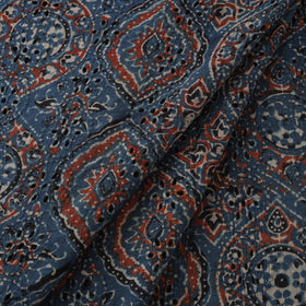 Hakoba natural dyed cotton hand fabric 43 - handcrafted