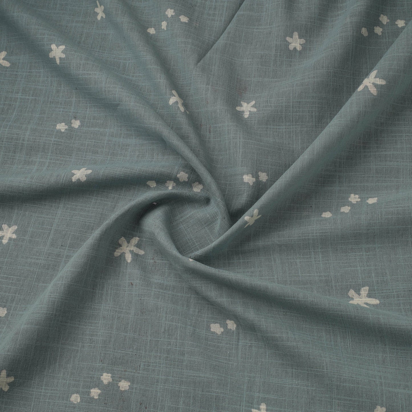 Hand akola slub cotton fabric 03 - handcrafted