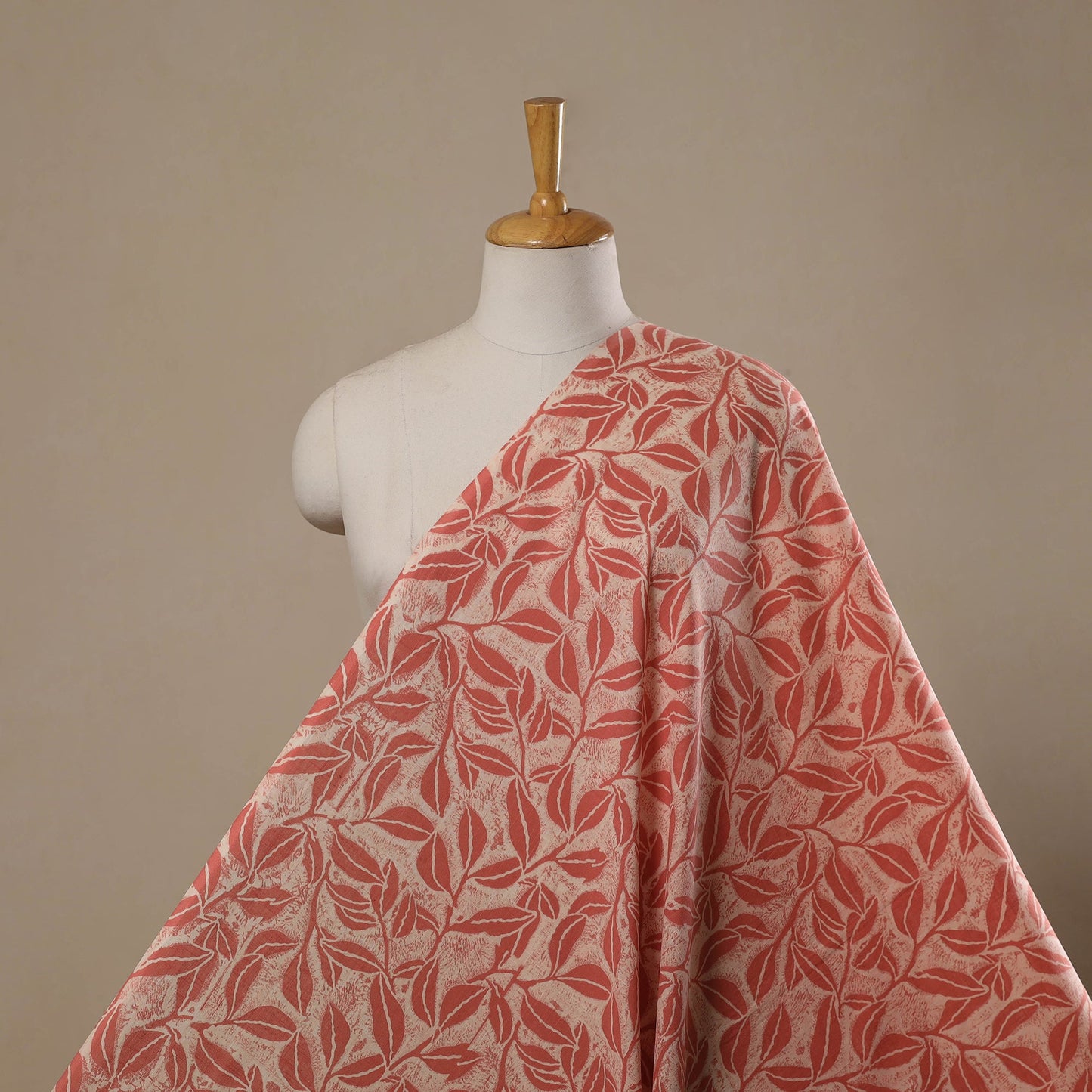 Hand akola slub cotton fabric 08 - handcrafted