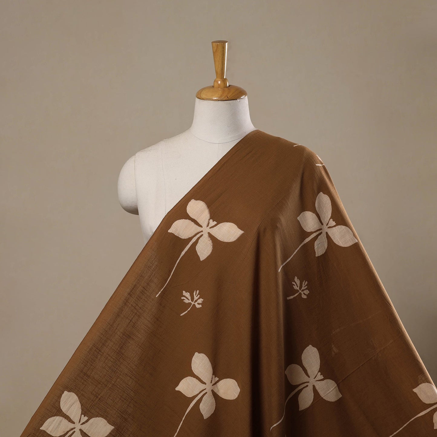 Hand akola slub cotton fabric 11 - handcrafted