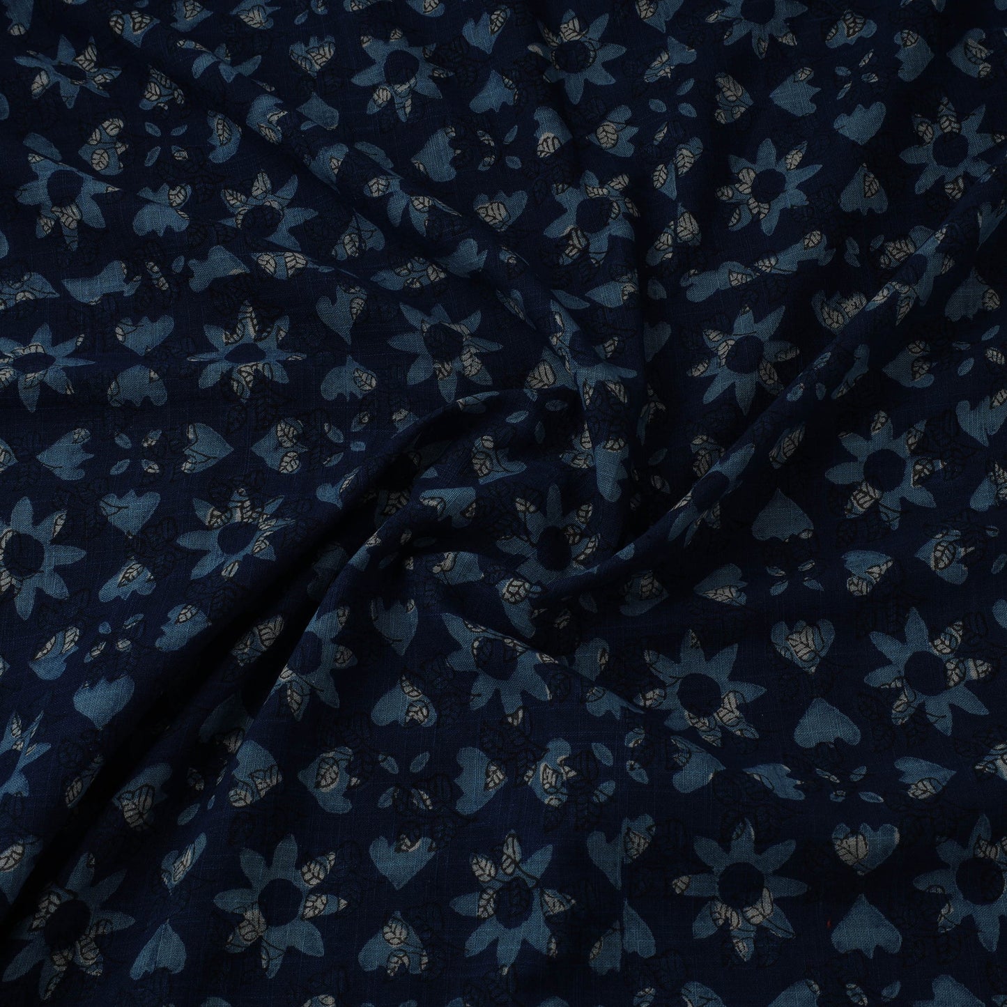 Hand akola slub cotton fabric 14 - handcrafted