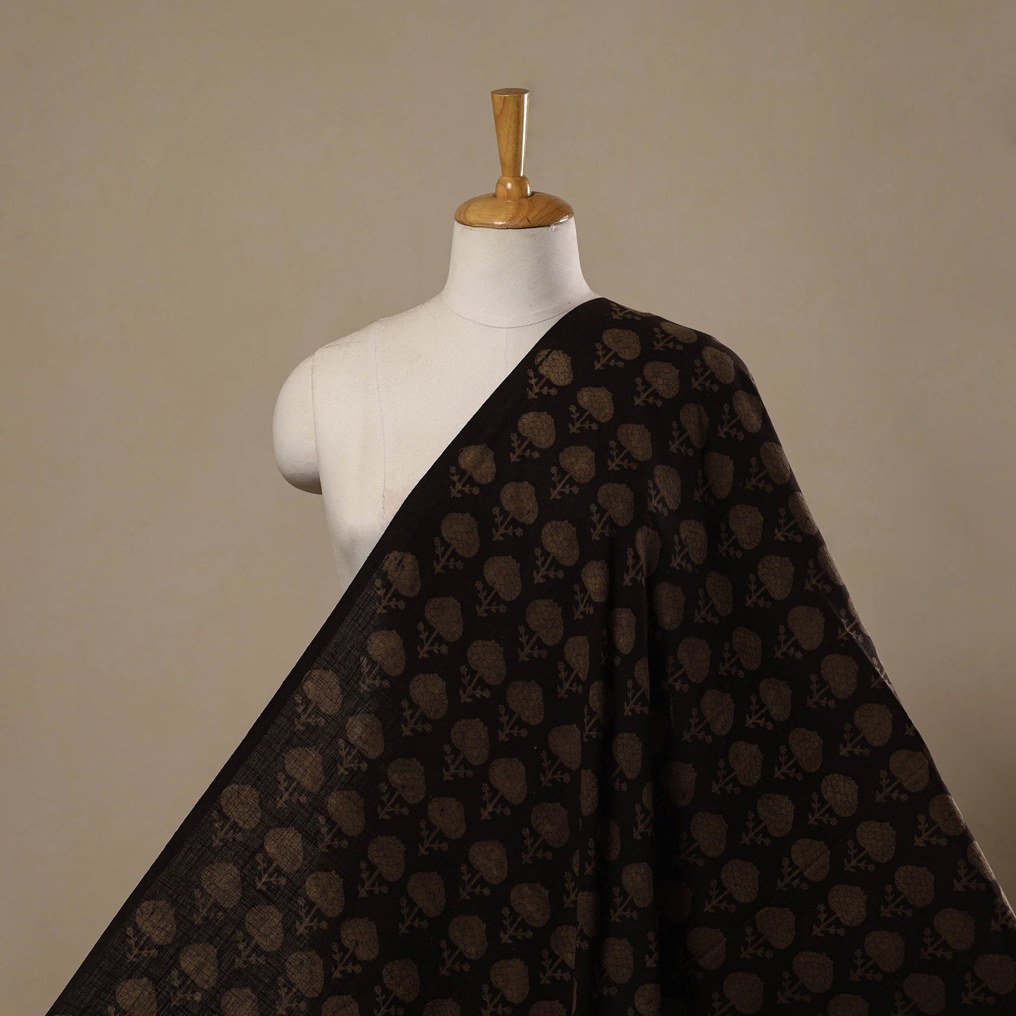 Hand akola slub cotton fabric 15 - handcrafted