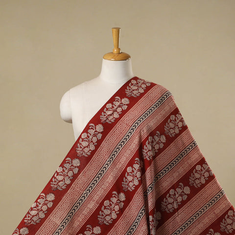 Hand bagh natural dyed cotton fabric 10 - handcrafted