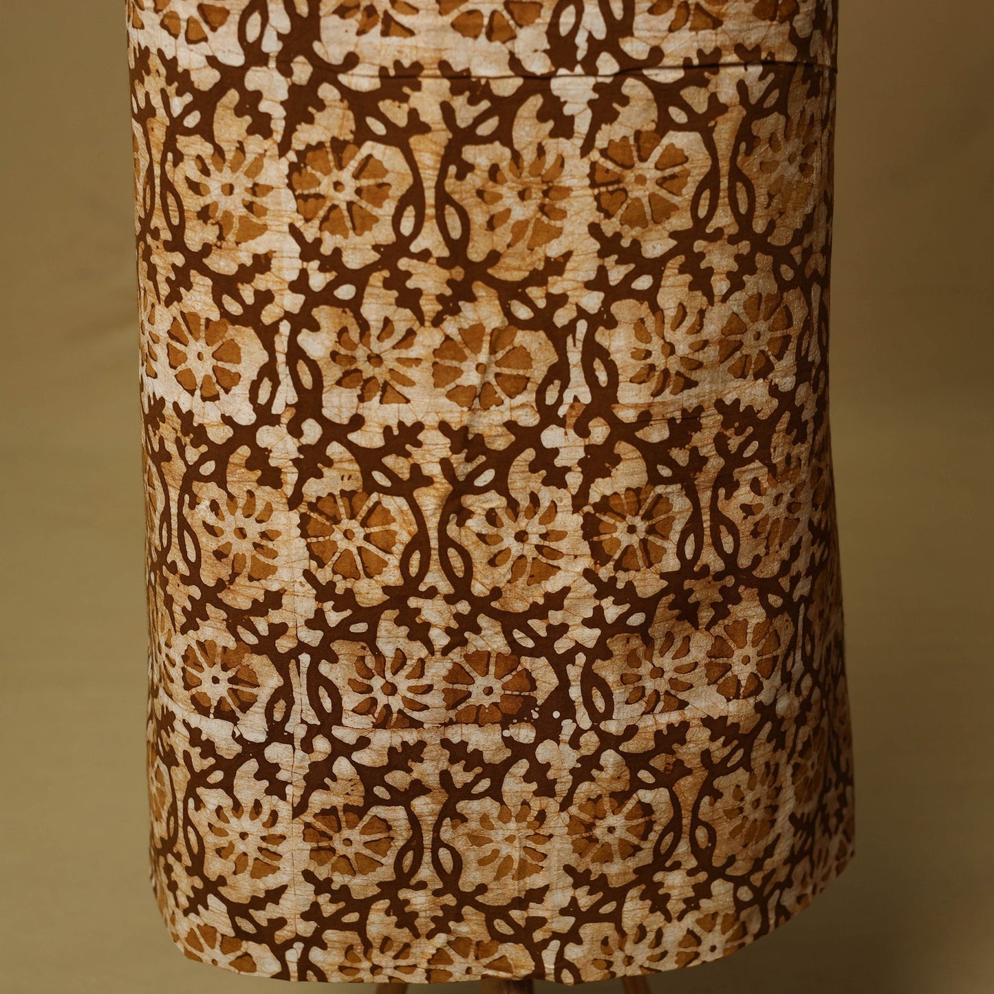 Hand batik cotton 2pc unstitched dress material 02