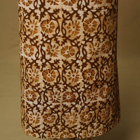 Hand batik cotton 2pc unstitched dress material 02