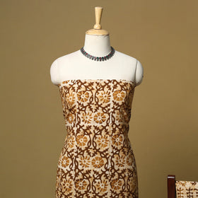 Hand batik cotton 2pc unstitched dress material 02