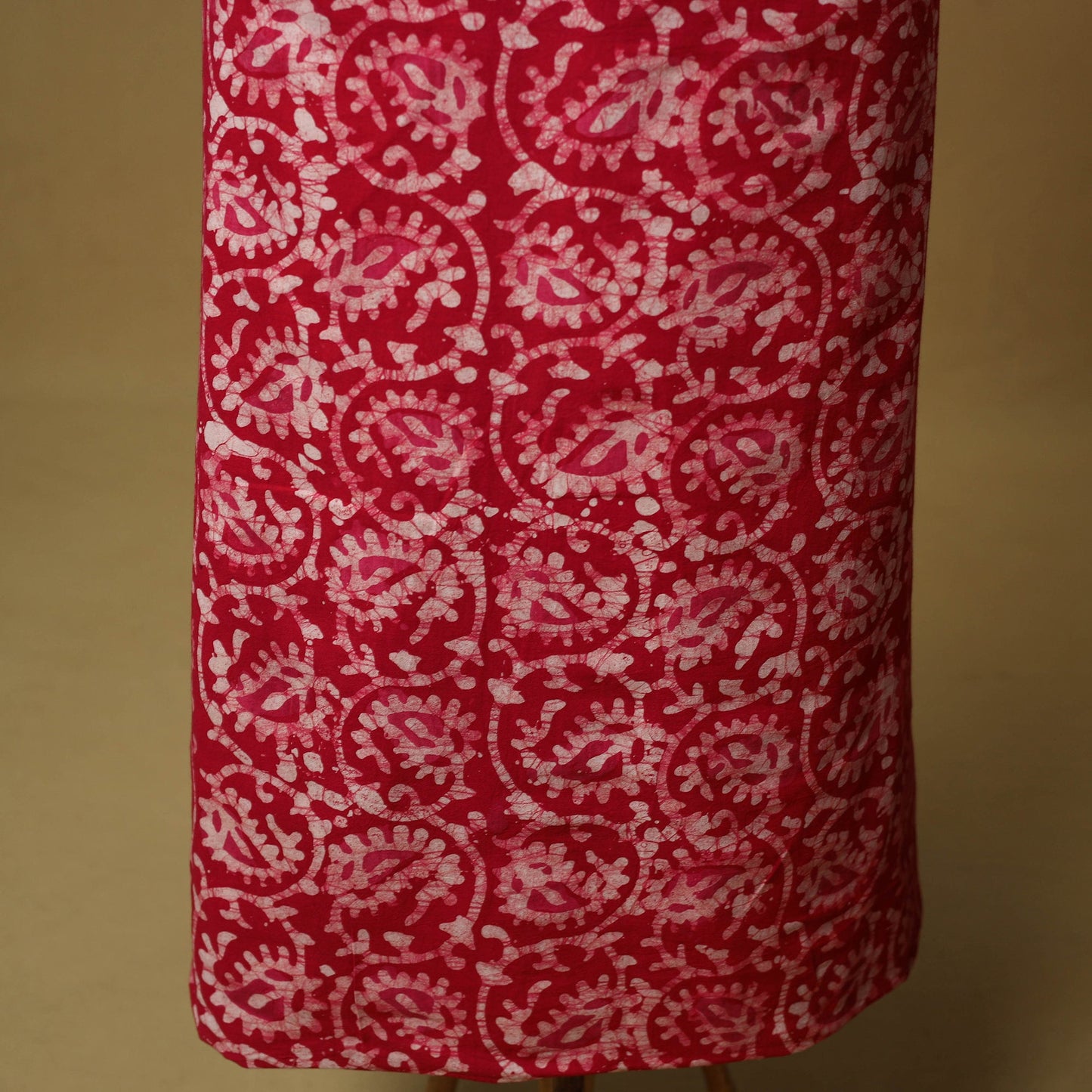 Hand batik cotton 2pc unstitched dress material 04