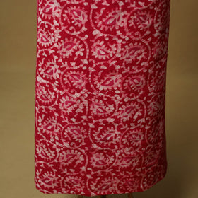 Hand batik cotton 2pc unstitched dress material 04