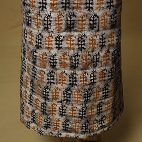 Hand batik cotton 2pc unstitched dress material 05