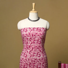 Hand batik cotton 2pc unstitched dress material 06