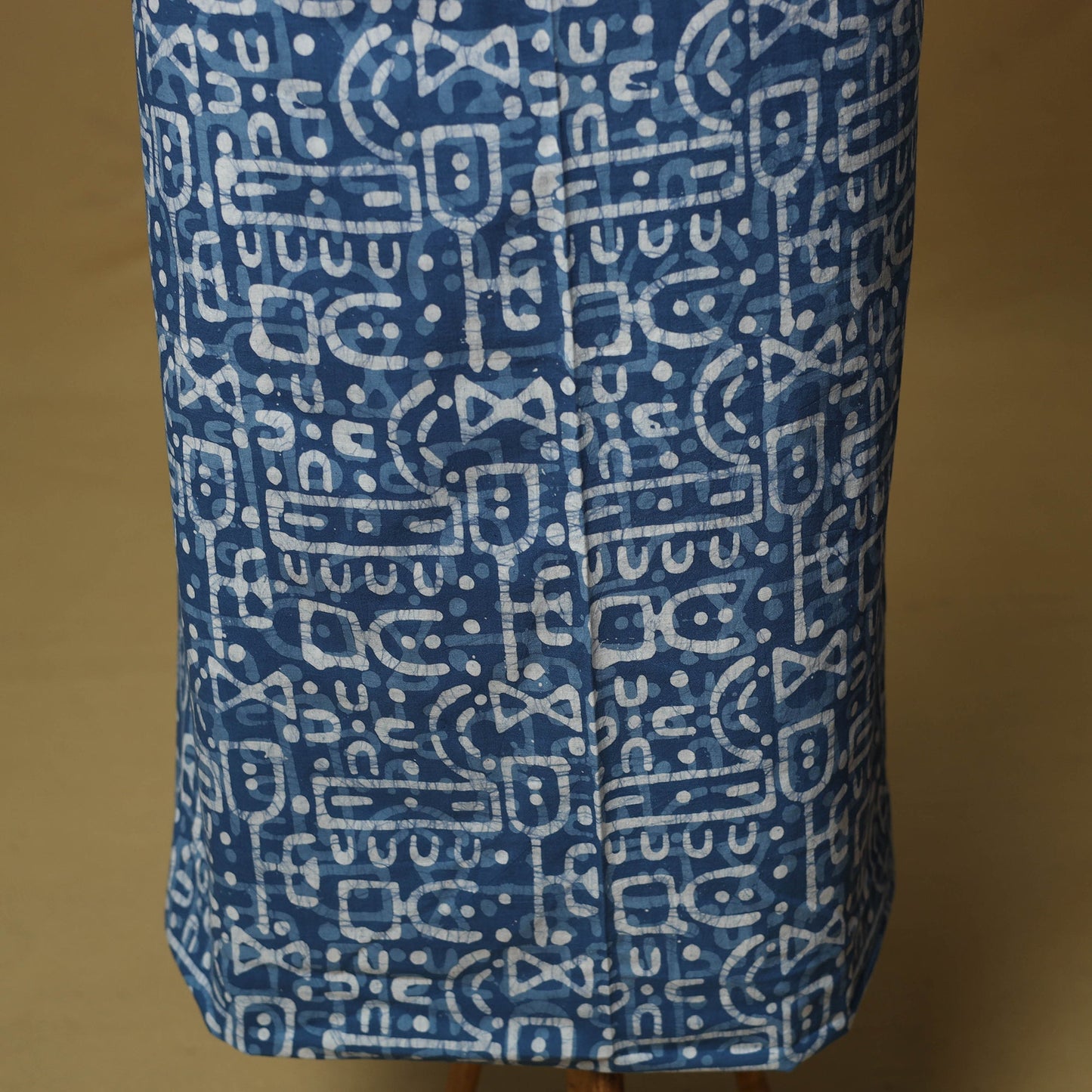 Hand batik cotton 2pc unstitched dress material 07