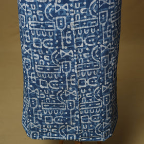 Hand batik cotton 2pc unstitched dress material 07