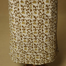 Hand batik cotton 2pc unstitched dress material 09