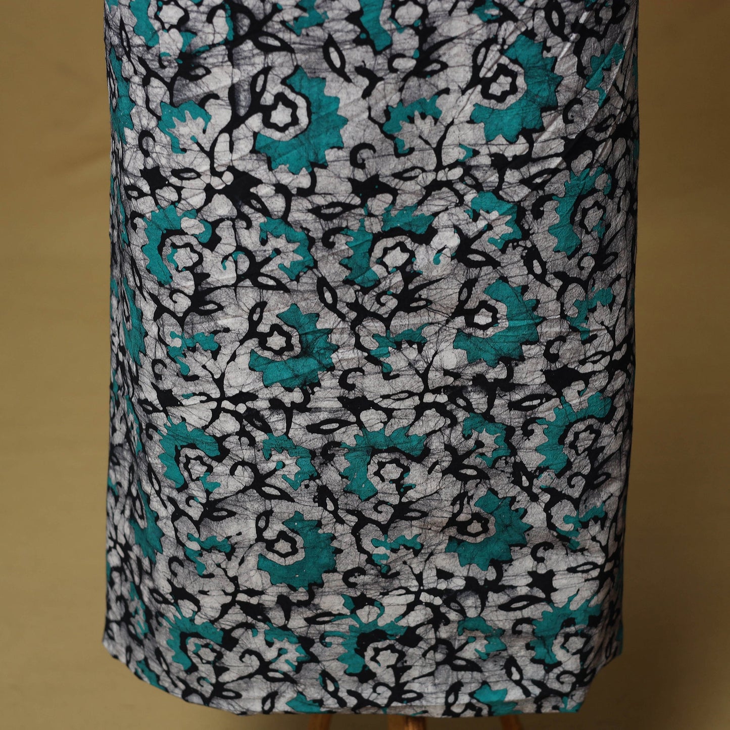 Hand batik cotton 2pc unstitched dress material 10