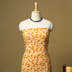 Hand batik cotton 2pc unstitched dress material 12