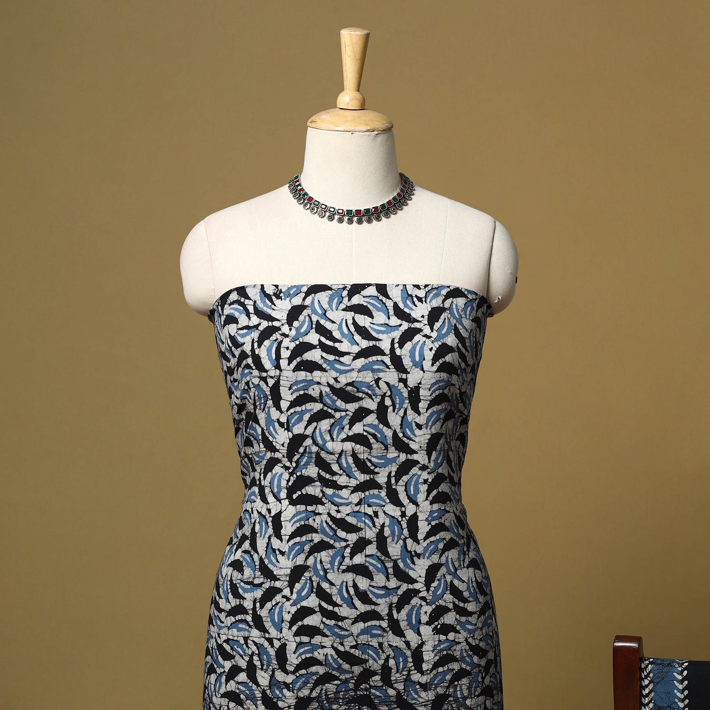 Hand batik cotton 2pc unstitched dress material 14