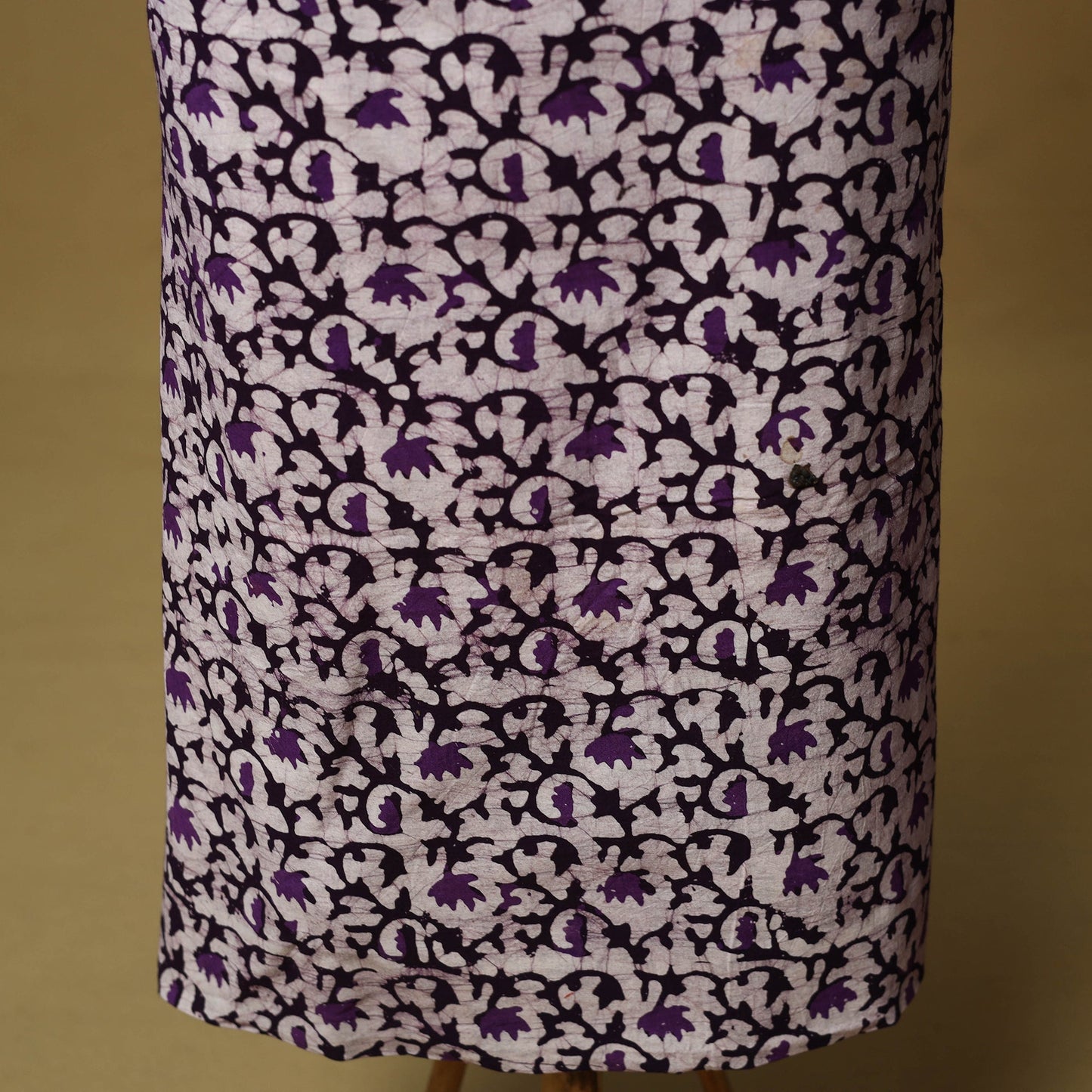 Hand batik cotton 2pc unstitched dress material 16