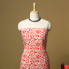 Hand batik cotton 2pc unstitched dress material 17