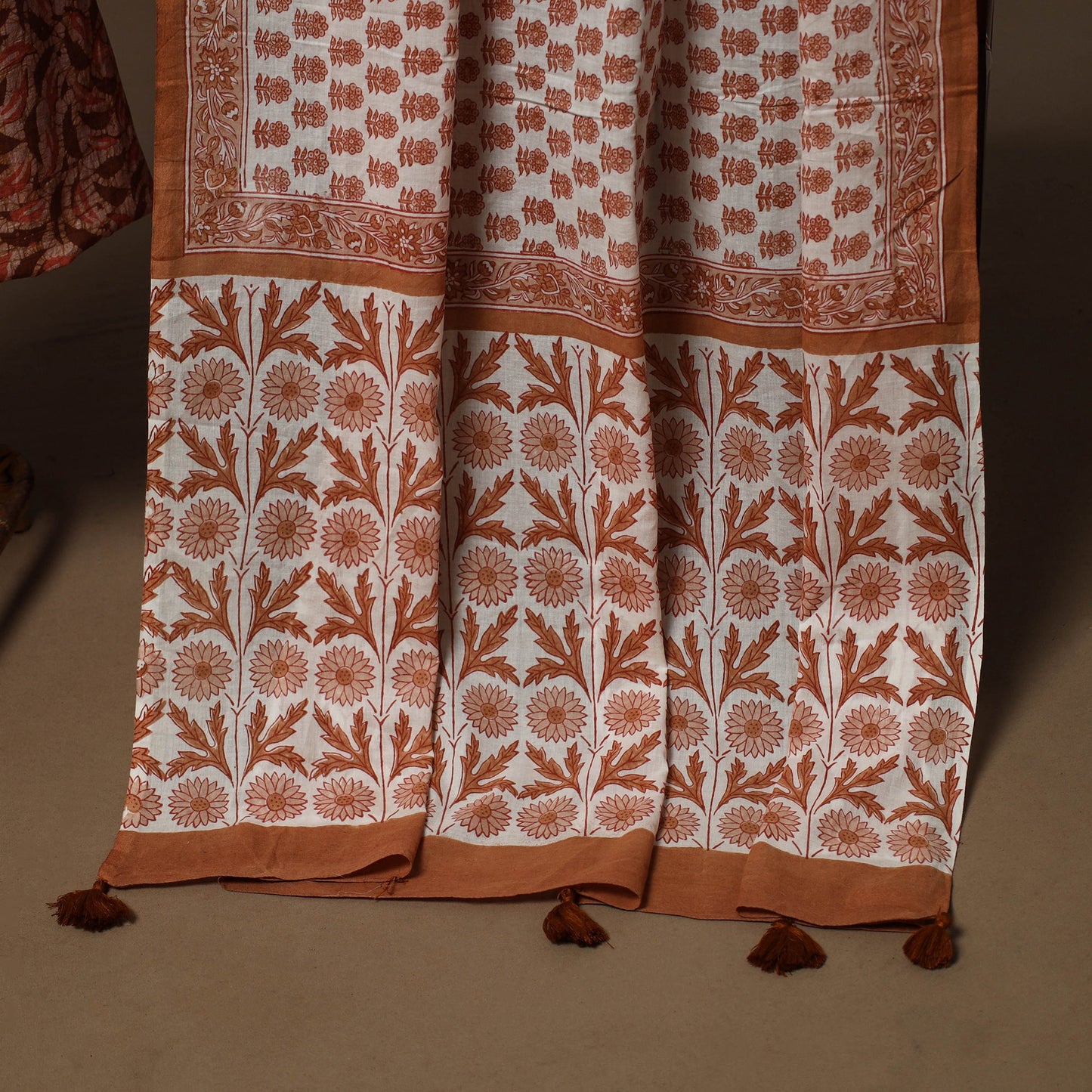 Hand batik cotton 2pc unstitched dress material