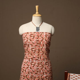 Hand batik cotton 2pc unstitched dress material