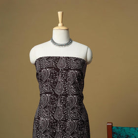 Hand batik cotton 3pc unstitched dress material 04