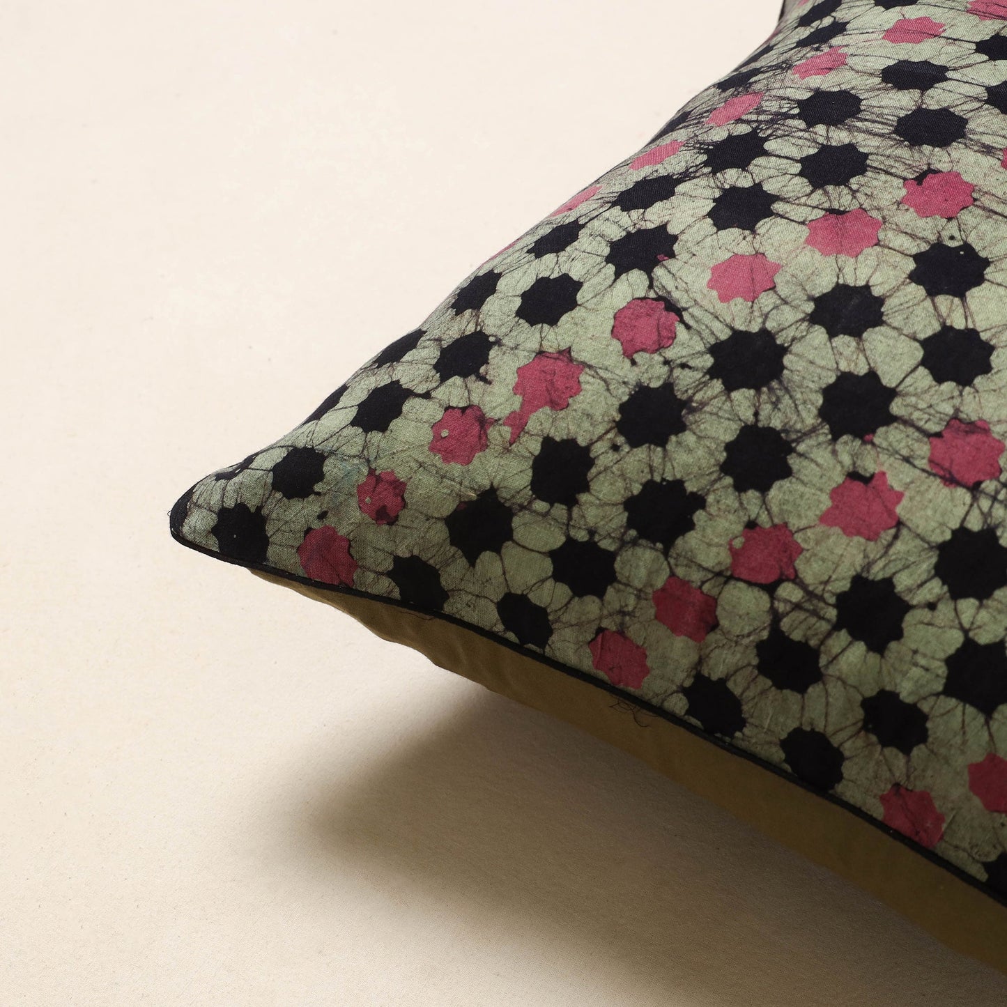 Hand batik cotton cushion cover 77 - handcrafted