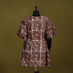 Hand batik cotton medium kaftan 38 - handcrafted