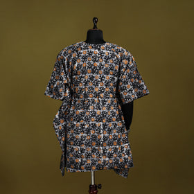 Hand batik cotton medium kaftan 41 - handcrafted