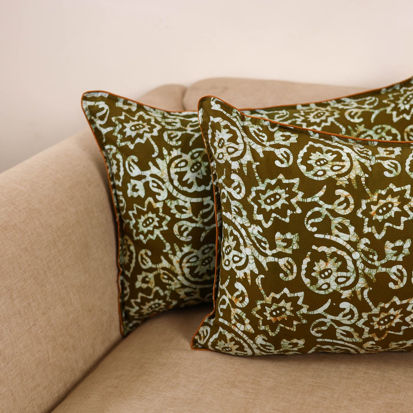 Hand batik pillow covers (set of 2) 29 - handcrafted
