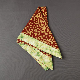  Hand Batik Printed Cotton Bandana 