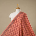 Natural dyed cotton bagh fabric 11 - handcrafted