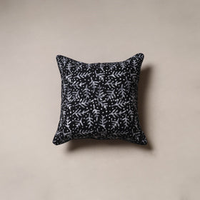 Hand block batik print cushion cover 18 - handcrafted