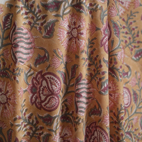 Hand block print cotton sanganeri fabric 03 - handcrafted