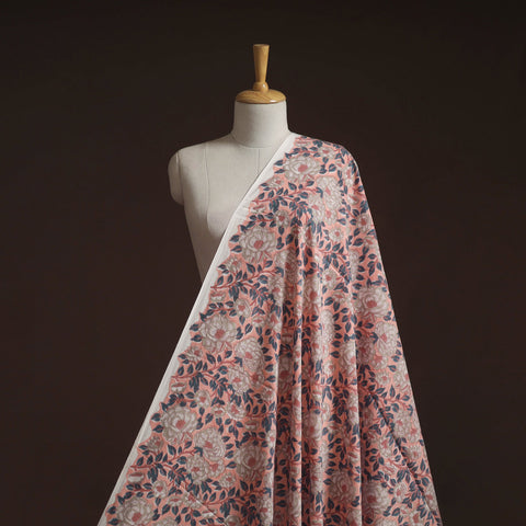 Hand block print cotton sanganeri fabric 04 - handcrafted