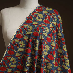 Hand block print cotton sanganeri fabric 06 - handcrafted