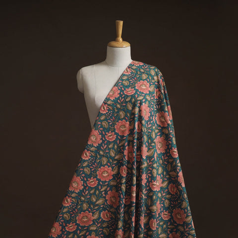 Hand block print cotton sanganeri fabric 07 - handcrafted