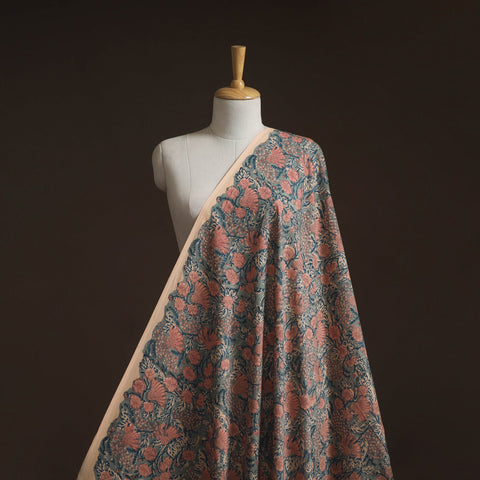 Hand block print cotton sanganeri fabric 14 - handcrafted