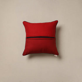 Hand kalamkari cushion cover 51 - handcrafted