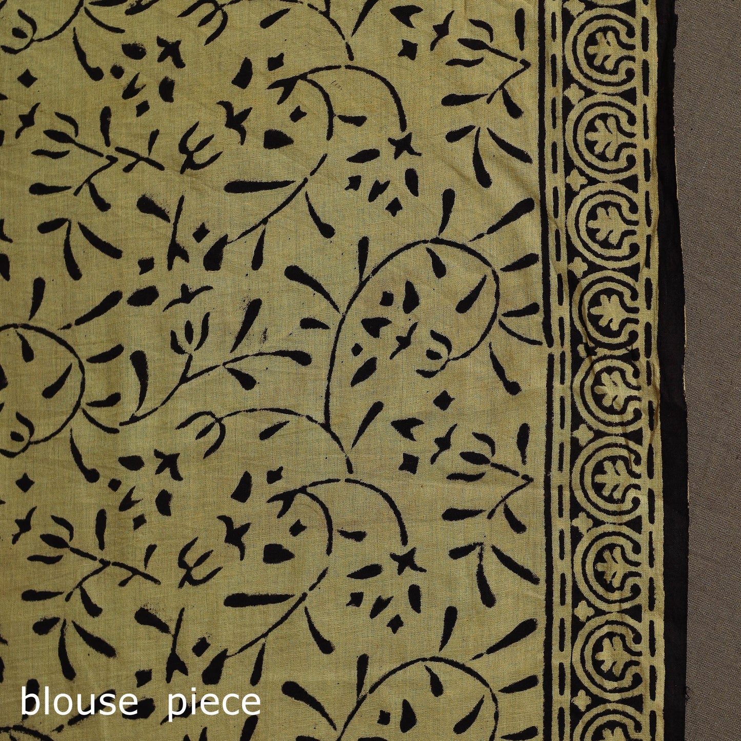 Hand block print pure mul cotton jaipur saree 01
