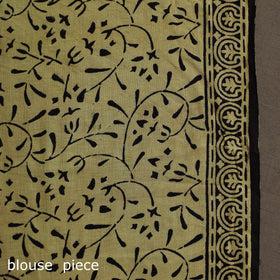 Hand block print pure mul cotton jaipur saree 01