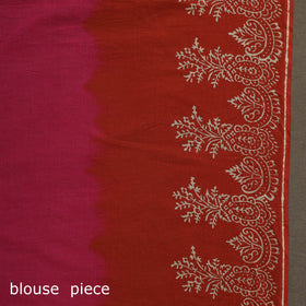 Hand block print pure mul cotton jaipur saree 02