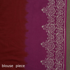 Hand block print pure mul cotton jaipur saree 03