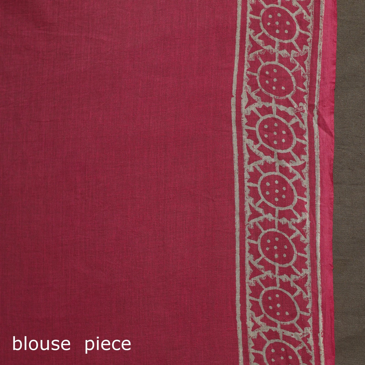 Hand block print pure mul cotton jaipur saree 06