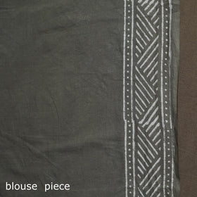 Hand block print pure mul cotton jaipur saree 07