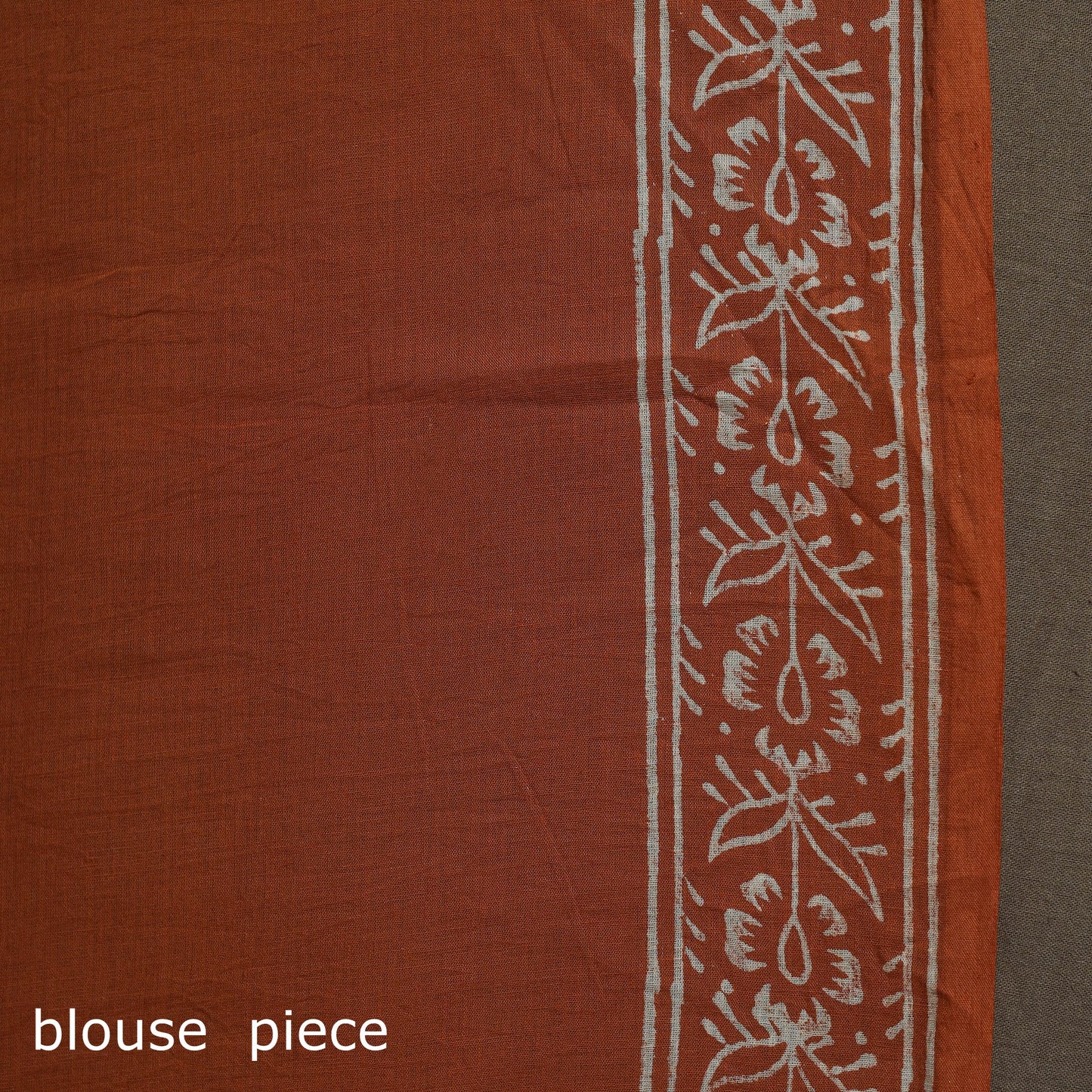 Hand block print pure mul cotton jaipur saree 08