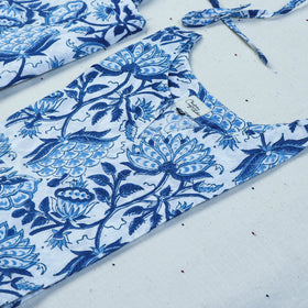  Hand Block Printed Cotton Night Suit 